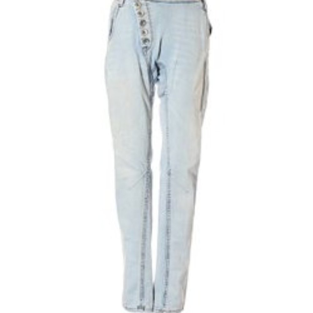 Amigo drop crotch harem drop crotch "boyfriend" skinny jeans 25